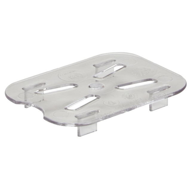 CAMBRO MFG. CO. Cambro 80CWD135  Camwear GN 1/8 Drain Shelves, 9/16inH x 3-1/16inW x 4-3/16inD, Clear, Pack Of 6 Shelves