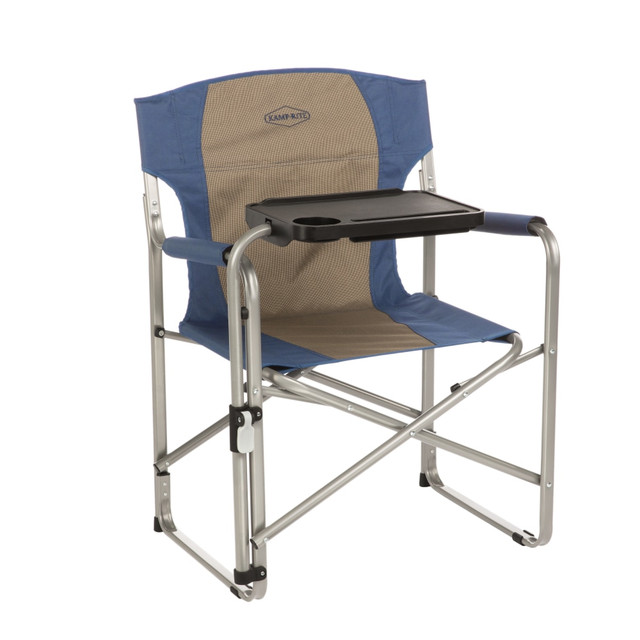 NATIONAL NUTRIENTS, INC. CC115 Kamp-Rite Director's Chair, Blue/Tan