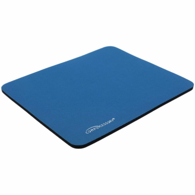 SPARCO PRODUCTS 23605 Compucessory Smooth Cloth Nonskid Mouse Pads - 9.50in x 8.50in Dimension - Blue - Rubber, Cloth - 1 Each SPARCO PRODUCTS 23605 Compucessory Smooth Cloth Nonskid Mouse Pads - 9.50in x 8.50in Dimension - Blue - Rubber, Cloth - 1 Each