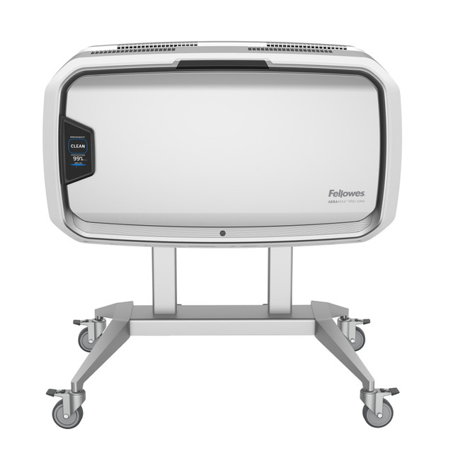 FELLOWES INC. 5000101 Fellowes AeraMax Pro AM4 FLEX Portable Air Purifier, Plug-in, H13 True HEPA Filtration, 2,200 Sq. Ft. Coverage, Silver/White FELLOWES INC. 5000101 Fellowes AeraMax Pro AM4 FLEX Portable Air Purifier, Plug-in, H13 True HEPA Filtration, 2,200 Sq. Ft. Coverage, Silver/White