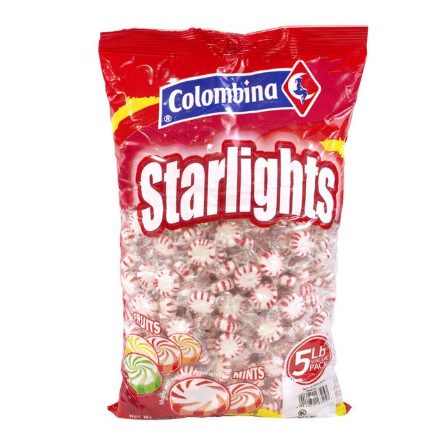 COLOMBINA CANDY COMPANY INC. 269-00012 Colombina Peppermint Starlight Mints, 5-Lb Bag COLOMBINA CANDY COMPANY INC. 269-00012 Colombina Peppermint Starlight Mints, 5-Lb Bag