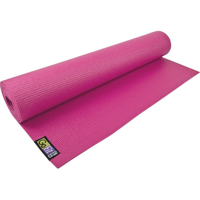 GOFIT L.L.C. GoFit GF-YOGA-PK  Exercise Mat - Exercise - 68in Length x 24in Width x 0.138in Thickness - Pink