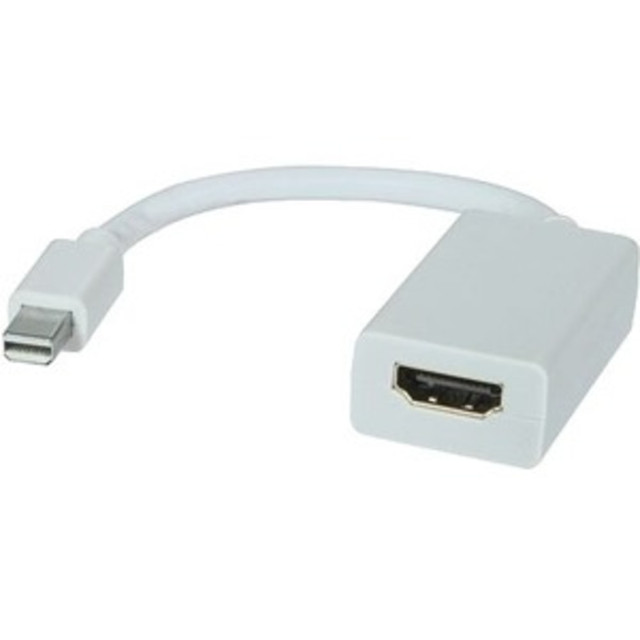 UNIRISE USA, LLC MDPHDMI-06I-ADPT Unirise Mini DisplayPort/HDMI Audio/Video Cable - 6.50in HDMI/Mini DisplayPort A/V Cable for Audio/Video Device - First End: Mini DisplayPort Digital Audio/Video - Male - Second End: HDMI Digital Audio/Video - Female UNIRISE USA, LLC MDPHDMI-06I-ADPT Unirise Mini DisplayPort/HDMI Audio/Video Cable - 6.50in HDMI/Mini DisplayPort A/V Cable for Audio/Video Device - First End: Mini DisplayPort Digital Audio/Video - Male - Second End: HDMI Digital Audio/Video - Female