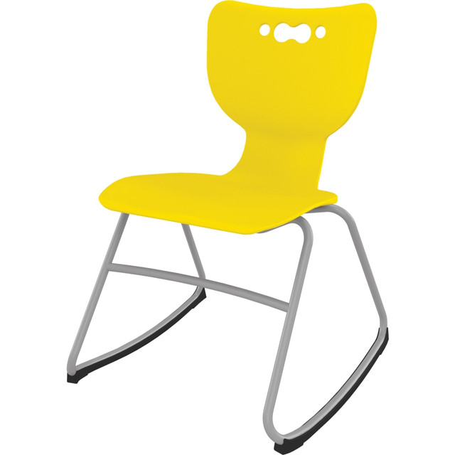 MOORECO INC MooreCo 54716-1-YELLOW-NA-PL  Hierarchy Armless Rocker Chair, 16in, Yellow