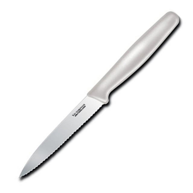 TRG - SWISS GEAR Victorinox 42604  Serrated Paring Knife, 4in, White