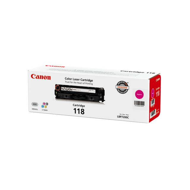 CANON USA, INC. 2660B001AA Canon 118 Magenta Toner Cartridge, 2660B001