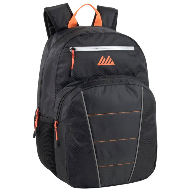 A.D. SUTTON & SONS/PACESETTER 2036 Summit Ridge Backpack With 17in Laptop Pocket, Black