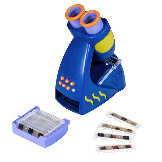 EDUCATIONAL INSIGHTS EI-8801 GeoSafari Jr. Talking Microscope 21-Piece Set EDUCATIONAL INSIGHTS EI-8801 GeoSafari Jr. Talking Microscope 21-Piece Set