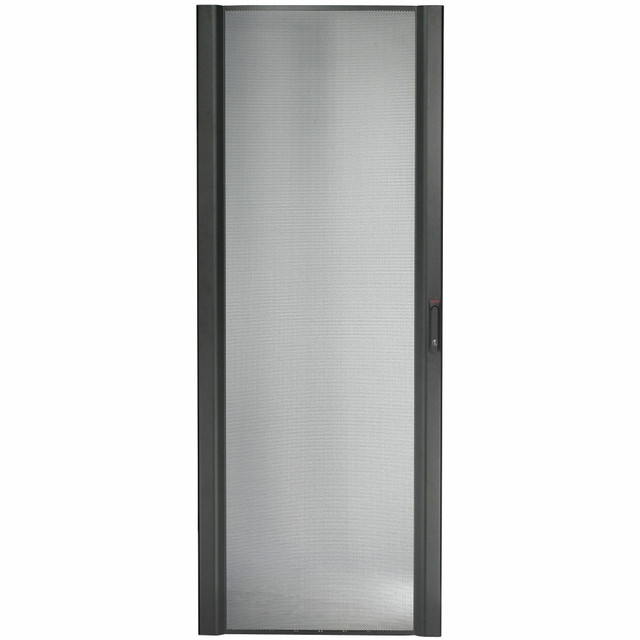 AMERICAN POWER CONVERSION CORP AR7005 APC by Schneider Electric NetShelter SX 45U 600mm Wide Perforated Curved Door Black - Black - 45U Rack Height - 80.5in Height - 23.6in Width - 1.4in Depth