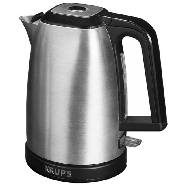 T-FAL/WEAREVER Krups BW311050  Savoy Manual Kettle, 9-5/16inH x 7-7/16inW x 7-7/16inD, Silver