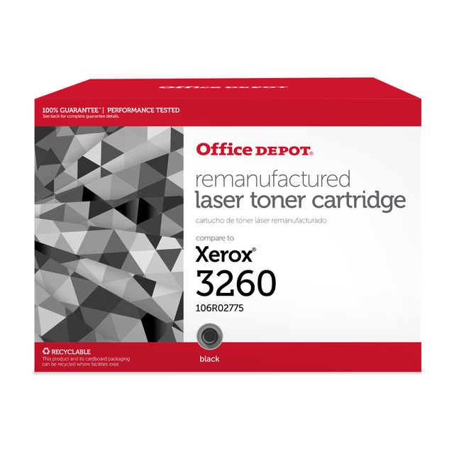 OFFICE DEPOT 201454P  Remanufactured Black Toner Cartridge Replacement For Xerox 3260, OD3260