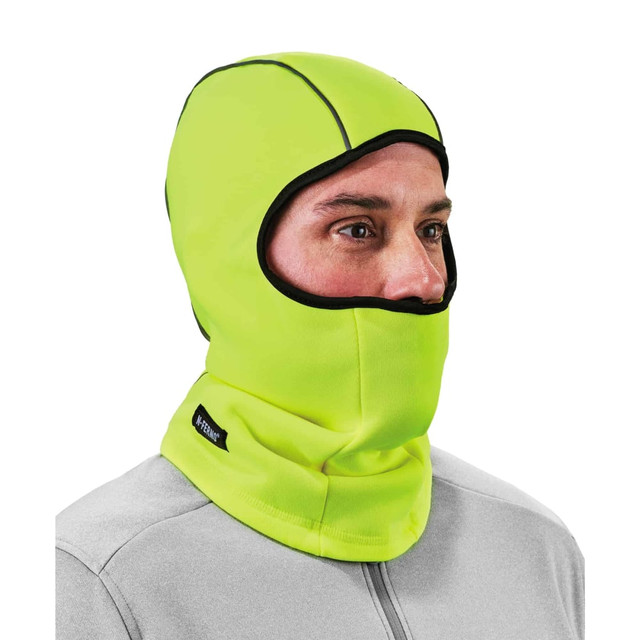 ERGODYNE CORPORATION 16829 Ergodyne N-Ferno 6821 Fleece Balaclava, One Size, Lime