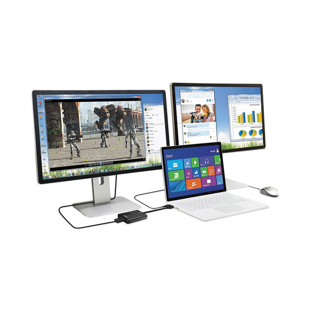 J5CREATE JUA350A USB to HDMI/DVI Adapter, 7.87", Black