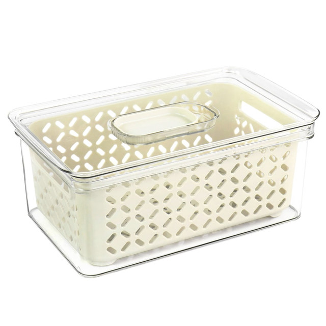 GIBSON OVERSEAS INC. 995116352M Martha Stewart Fresh Keeper Container Set, Tan GIBSON OVERSEAS INC. 995116352M Martha Stewart Fresh Keeper Container Set, Tan