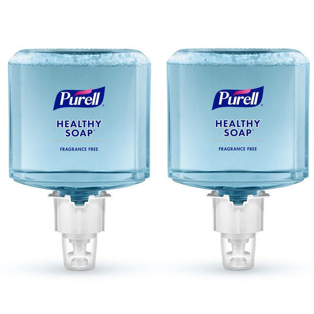 GOJO INDUSTRIES INC Purell 6472-02  Brand Gentle and Free HEALTHY SOAP Foam ES6 Refill, Fragrance Free, 40.6 Oz, Pack of 2
