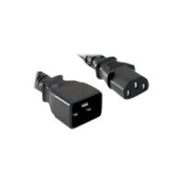 UNIRISE USA, LLC PWCD-C13C20-15A-04F-ORG UNC Group - Power extension cable - power IEC 60320 C13 to IEC 60320 C20 - 250 V - 15 A - 4 ft - orange