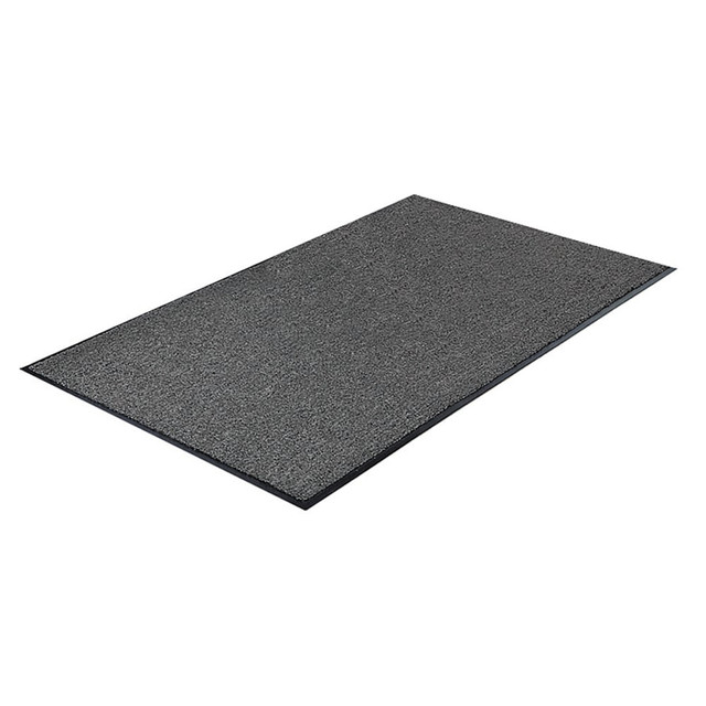 GENUINE JOE 56462 Silver Series Walk-Off Indoor Mat, 4ft x 6ft, Charcoal GENUINE JOE 56462 Silver Series Walk-Off Indoor Mat, 4ft x 6ft, Charcoal
