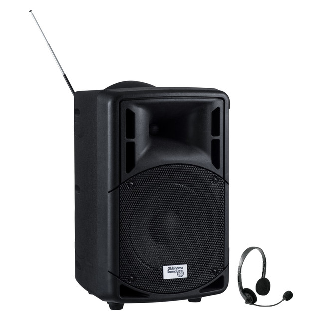 NATIONAL PUBLIC SEATING CORP PRA-8000/PRA8-7/1 Oklahoma Sound 40W Wireless PA System, With Wireless Headset Microphone NATIONAL PUBLIC SEATING CORP PRA-8000/PRA8-7/1 Oklahoma Sound 40W Wireless PA System, With Wireless Headset Microphone