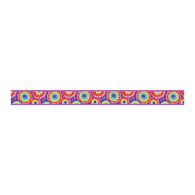 BARKER CREEK PUBLISHING, INC. LL935 Barker Creek Straight-Edge Borders, 3in x 35in, Tie-Dye, Pack Of 12