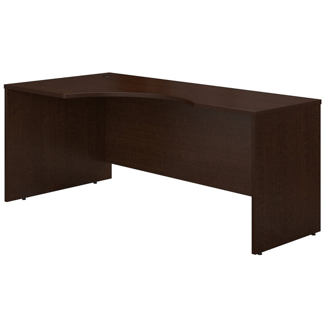 BUSH INDUSTRIES INC. WC12932 Bush Business Furniture Components 72inW Corner Left-Hand Computer Desk, Mocha Cherry, Standard Delivery