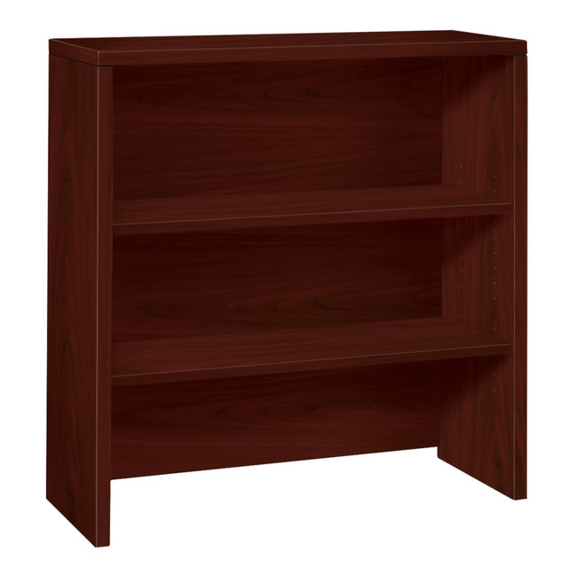 HNI CORPORATION 105292NN HON 10500 Series 36inW Bookcase Hutch, Mahogany HNI CORPORATION 105292NN HON 10500 Series 36inW Bookcase Hutch, Mahogany