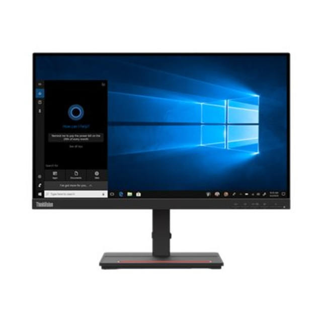 LENOVO, INC. 62C6KAR1US Lenovo ThinkVision S22e-20 - LED monitor - 21.5in - 1920 x 1080 Full HD (1080p) @ 75 Hz - VA - 250 cd/m2 - 3000:1 - 6 ms - HDMI, VGA - raven black - for K14 Gen 1 21CV; ThinkCentre M70q Gen 3 11T4