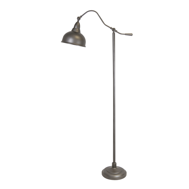 GRANDVIEW GALLERY LLC FL63-PADINGTN-KLC GYW LumiSource Paddington Floor Lamp, 63inH, Slate Gray/White