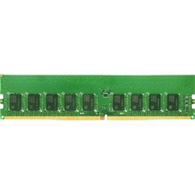 SYNOLOGY AMERICA CORP. Synology D4EC-2666-8G  8GB DDR4 SDRAM Memory Module - For NAS Server - 8 GB - DDR4-2666/PC4-21333 DDR4 SDRAM - 2666 MHz - 1.20 V - ECC - Unbuffered - 288-pin - DIMM - 5 Year Warranty