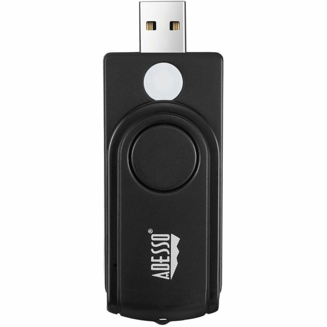 ADESSO INC SCR-200 Adesso SCR-200 Smart Card Reader - Contact - USB 2.0 - Black - TAA Compliant ADESSO INC SCR-200 Adesso SCR-200 Smart Card Reader - Contact - USB 2.0 - Black - TAA Compliant