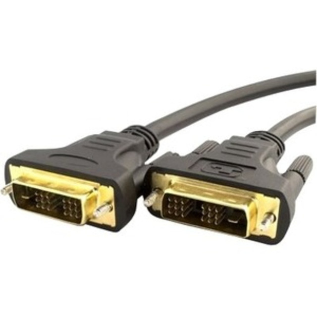 UNIRISE USA, LLC Unirise DVIDS-06F-MM  DVI Video Cable - 6 ft DVI Video Cable for Video Device - DVI-D (Single-Link) Male - DVI-D (Single-Link) Male