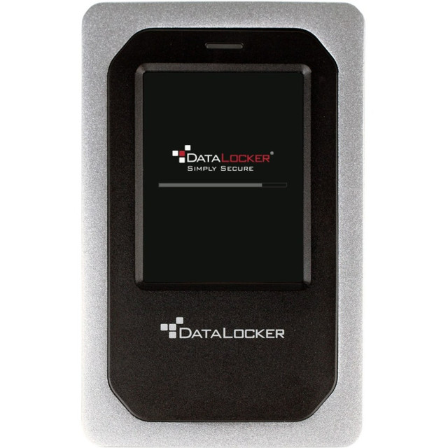 DATA LOCKER INC DL4-1TB-FE DataLocker DL4 FE 1 TB Portable Hard Drive - External - TAA Compliant - USB 3.2 (Gen 2) Type C - 5400rpm - 256-bit Encryption Standard - 3 Year Warranty