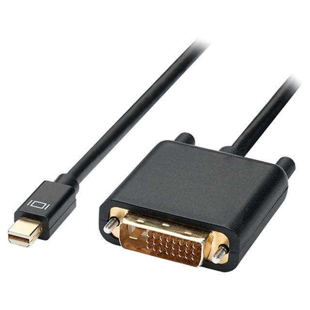 4XEM 4XMDPDVI6 6 Ft Mini DisplayPort Male to DVI Male - 6 ft DVI/Mini DisplayPort Video Cable for Monitor, Video Device - First End: 1 x 20-pin Mini DisplayPort Digital Audio/Video - Male - Second End: 1 x 25-pin DVI-D (Single-Link) Digital Video - 4XEM 4XMDPDVI6 6 Ft Mini DisplayPort Male to DVI Male - 6 ft DVI/Mini DisplayPort Video Cable for Monitor, Video Device - First End: 1 x 20-pin Mini DisplayPort Digital Audio/Video - Male - Second End: 1 x 25-pin DVI-D (Single-Link) Digital Video -