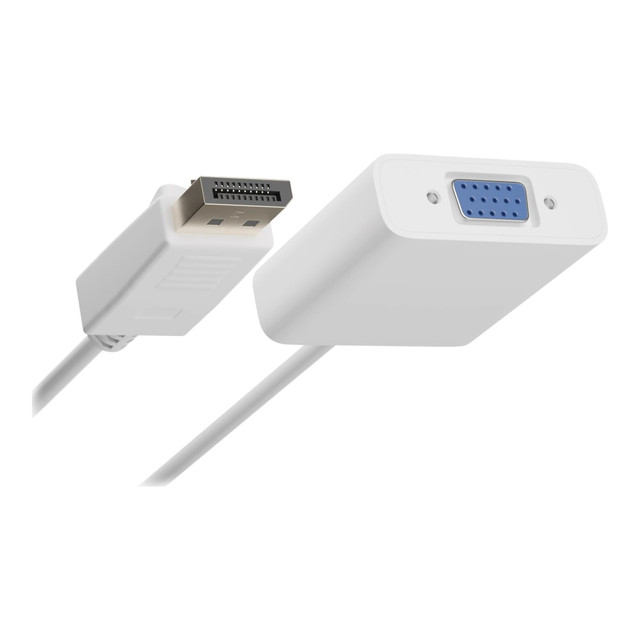 UNIRISE USA, LLC UNC Group DPVGA-ADPT  - Display adapter - DisplayPort (M) to HD-15 (VGA) (F) - white
