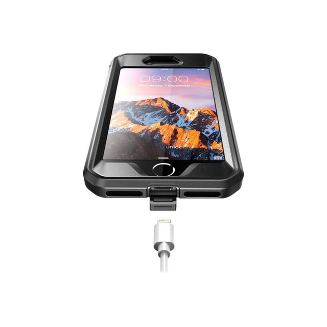 I BLASON LLC S-IPH8UBPROBKBK SUPCASE Unicorn Beetle Pro Full-Body - Protective case for cell phone - polycarbonate, thermoplastic polyurethane (TPU) - black