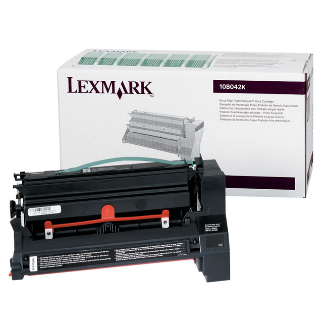 LEXMARK INTERNATIONAL, INC. 15G042K Lexmark 15G042K Black High Yield Return Program Toner Cartridge