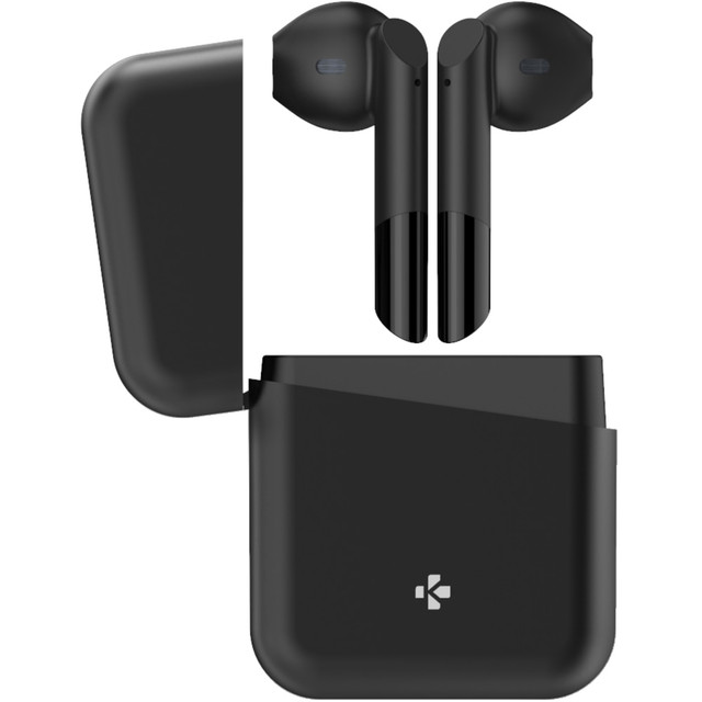 BOW USA LLC KRZEBUDSPREM-BLACK MyKronoz ZeBuds Premium Earbuds, Black