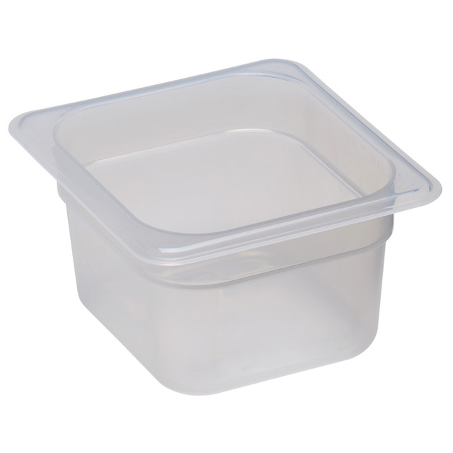 CAMBRO MFG. CO. CAM64PP190 Cambro Translucent GN 1/6 Food Pans, 4inH x 6-3/8inW x 6-15/16inD, Pack Of 6 Containers CAMBRO MFG. CO. CAM64PP190 Cambro Translucent GN 1/6 Food Pans, 4inH x 6-3/8inW x 6-15/16inD, Pack Of 6 Containers