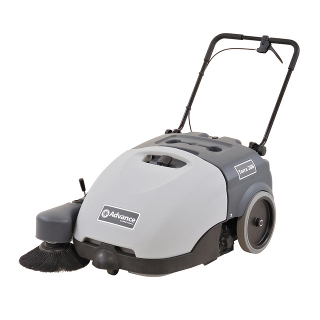 NILFISK-ADVANCE, INC. 9084702010 Advance Terra 28B Cordless Walk-Behind Sweeper, Gray NILFISK-ADVANCE, INC. 9084702010 Advance Terra 28B Cordless Walk-Behind Sweeper, Gray