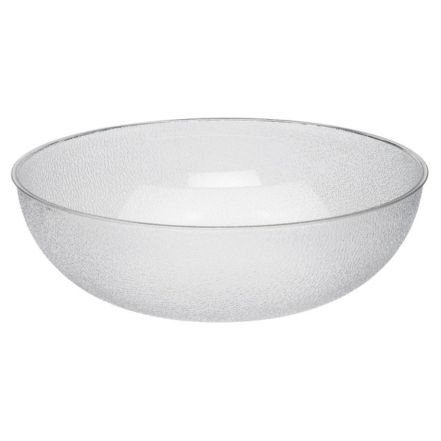 CAMBRO MFG. CO. CAMPSB23176 Cambro Camwear Round Pebbled Bowls, 23in, Clear, Set Of 4 Bowls