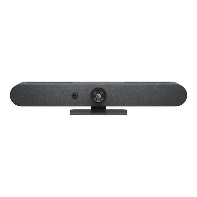 LOGITECH 960-001563  Rally Bar Mini All-In-One Video Bar for Small Rooms - Video conferencing device - Zoom Certified, Certified for Microsoft Teams - graphite - TAA Compliant