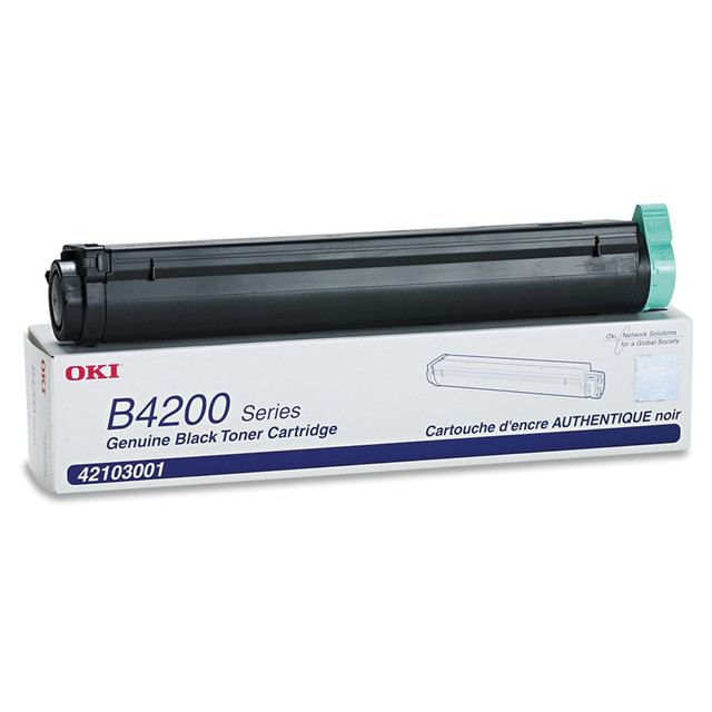 OKI DATA AMERICAS, INC. OKI OKI42103001  42103001 Black Toner Cartridge