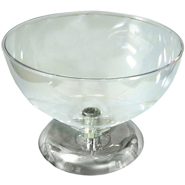 AZAR INTERNATIONAL INC 720012 Azar Displays Single Bowl Display, 8-1/2inH x 12inW x 12inD, Clear