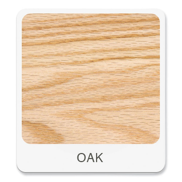 DIVERSIFIED WOODCRAFTS, INC. Spaces™ P714LBBK30N Classroom Science Table, 60w x 30d x 30h, Black High Pressure Laminate (HPL) Top, Oak Base