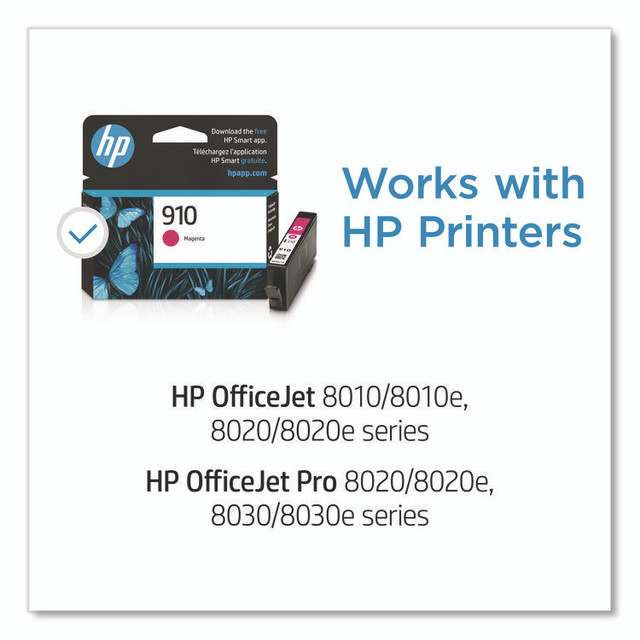 HP INC 3YL59AN HP 910, (3YL59AN) Magenta Original Ink Cartridge
