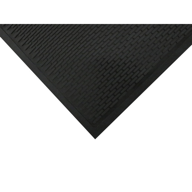 M+A MATTING 555000066 M + A Matting SuperScrape Floor Mat, 68in x 68in, Black