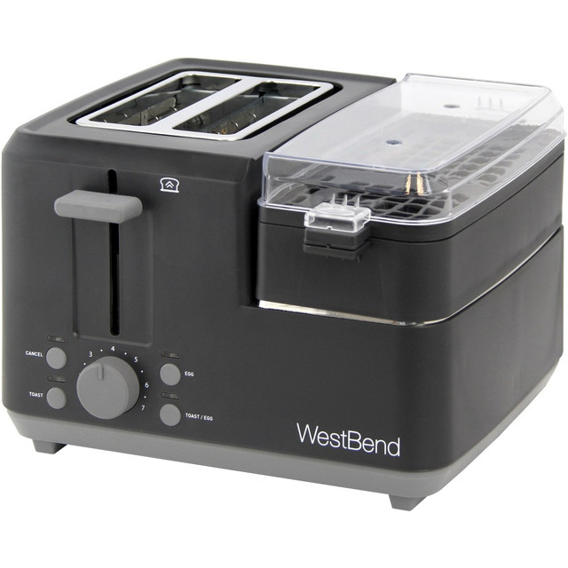 GREENFIELD WORLD TRADE INC. 78500 West Bend 2-Slice Breakfast Station, Black GREENFIELD WORLD TRADE INC. 78500 West Bend 2-Slice Breakfast Station, Black