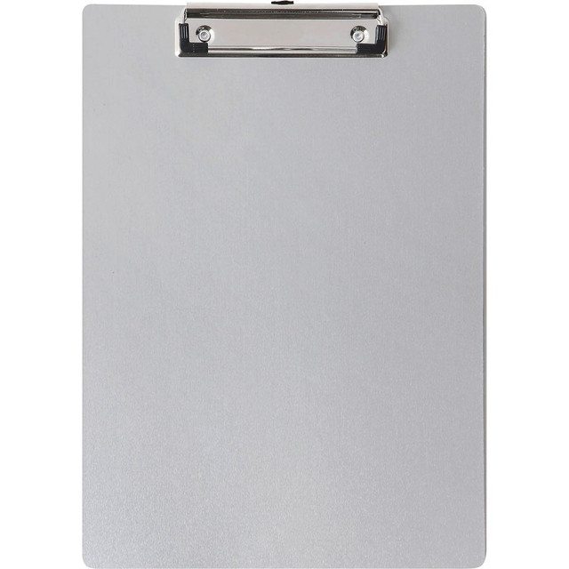 SP RICHARDS Business Source 49261  Aluminum Clipboard - 8 1/2in x 11in - Aluminum - Silver - 1 Each