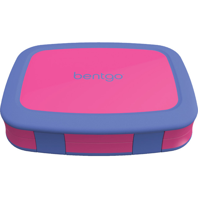 BEAR DOWN CONSULTING Bentgo BGOBRTS-F  Kids Brights Lunch Box, 2inH x 6-1/2inW x 8-1/2inD, Fuchsia