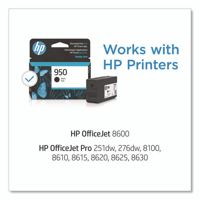 HP INC CN049AN HP 950, (CN049AN) Black Original Ink Cartridge