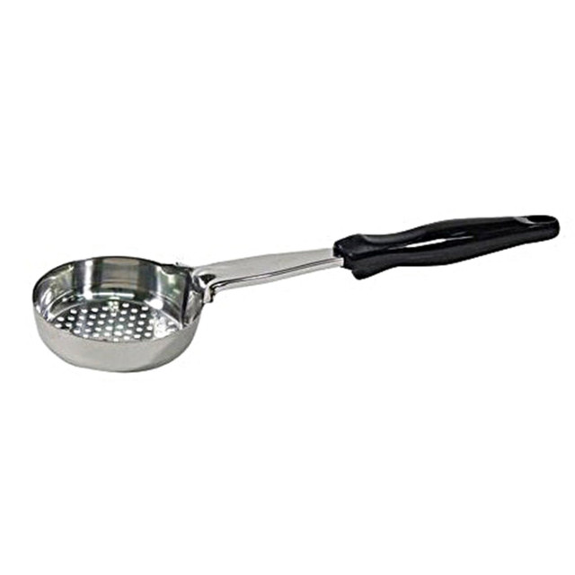 THE VOLLRATH COMPANY Vollrath 6432620  Spoodle Perforated Portion Spoon With Antimicrobial Protection, 6 Oz, Black